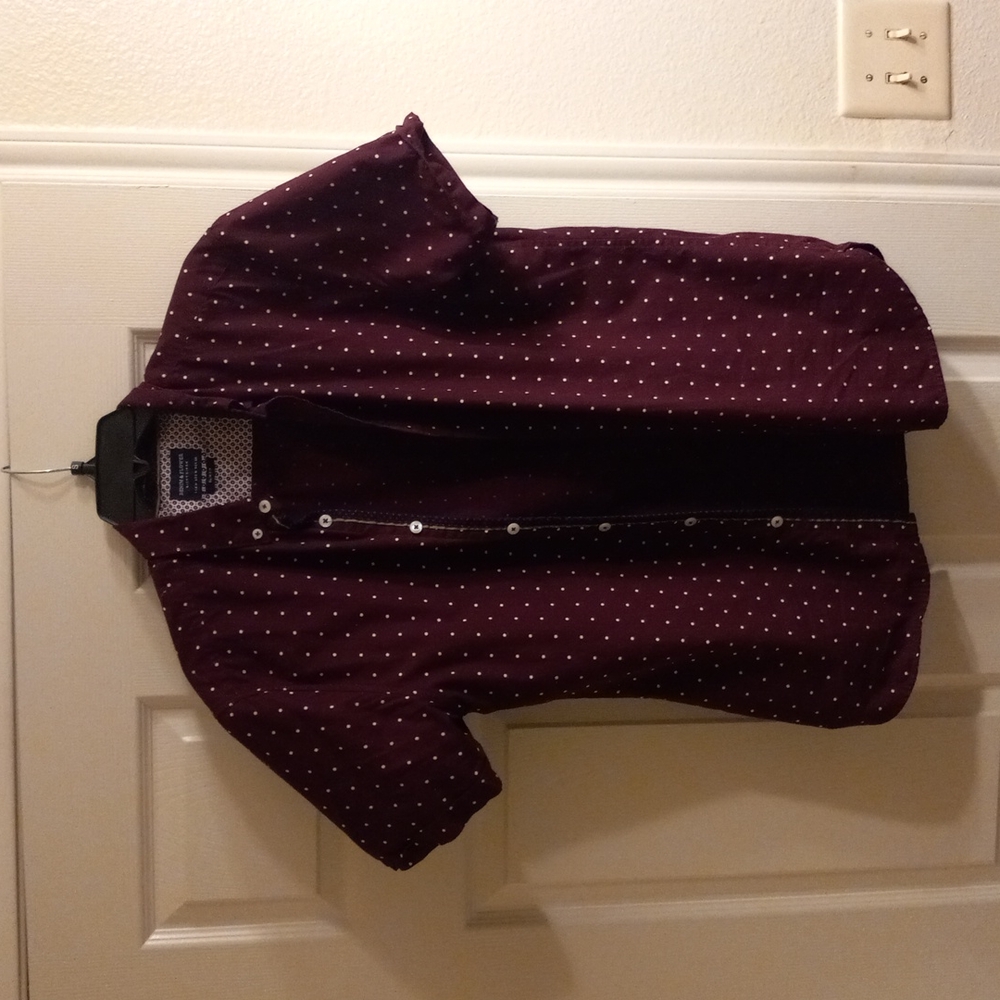 Men's Short Sleeve Button Up Shirt by Denim & Flower Ricky Singh